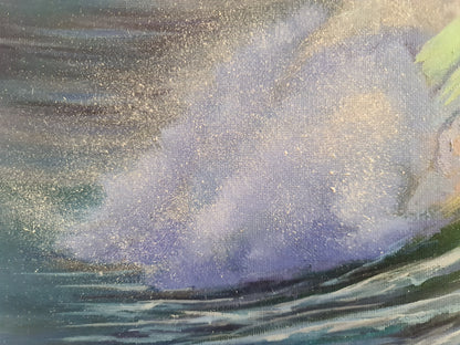 Oil painting, Wave Painting