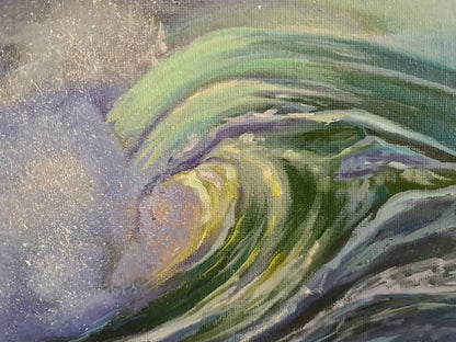 Oil painting, Wave Painting