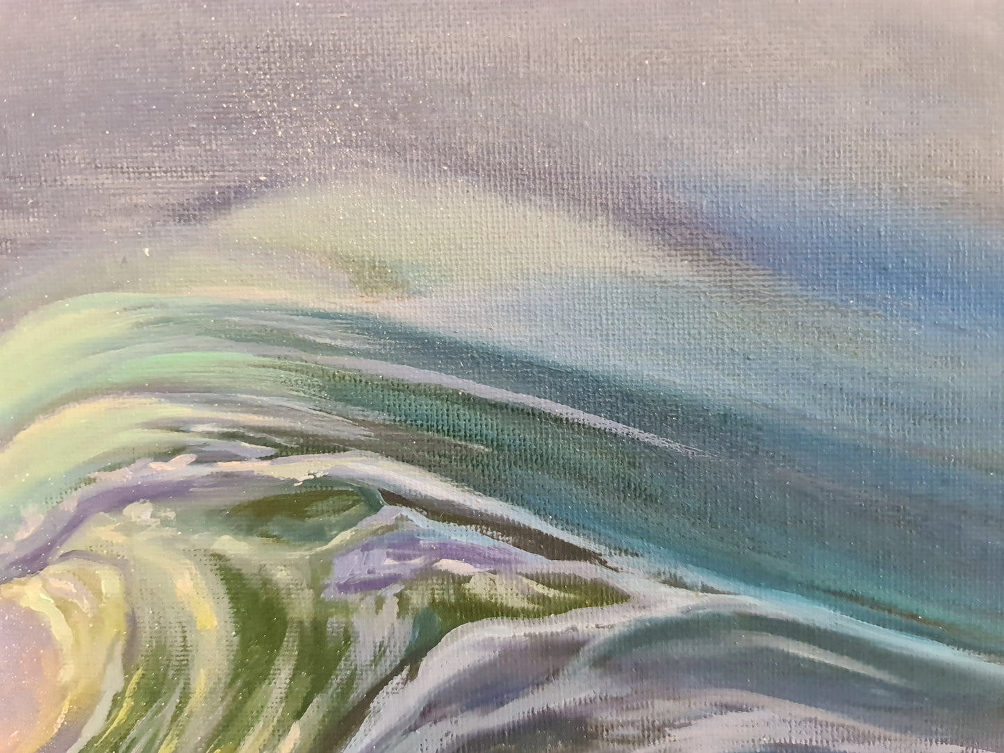 Oil painting, Wave Painting