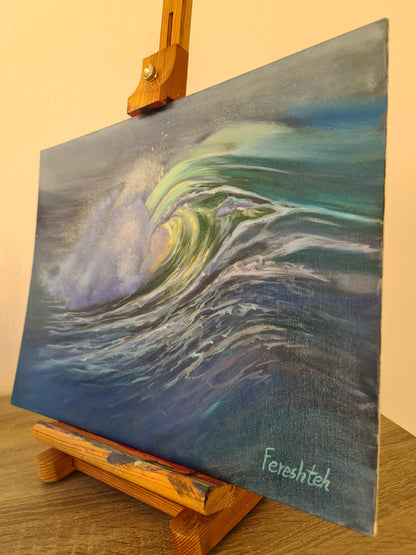 Oil painting, Wave Painting