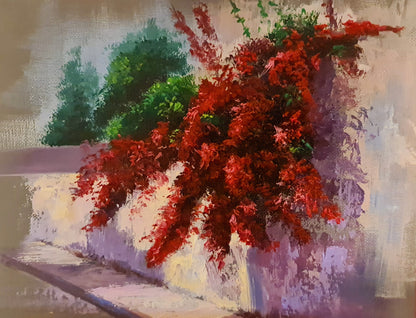 Garden painting