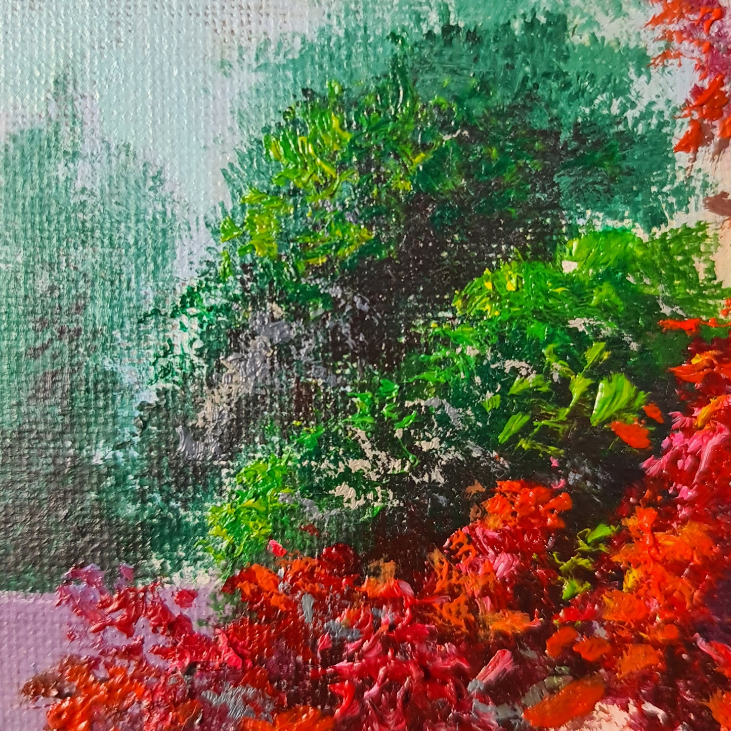 Garden painting