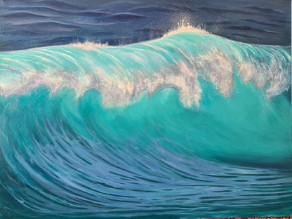 Wave painting